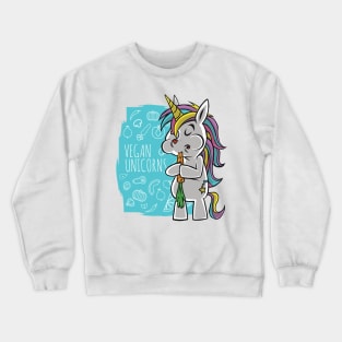 Vegan Unicorns Crewneck Sweatshirt